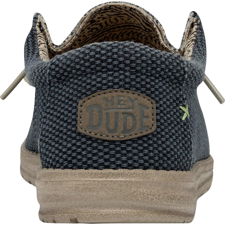 HEYDUDE Wally Braided Slip on Shoe Blue Night