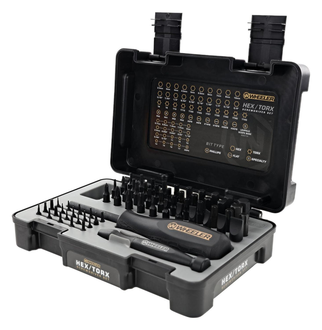 Wheeler 65 Piece Hex-Torx Screwdriver Set