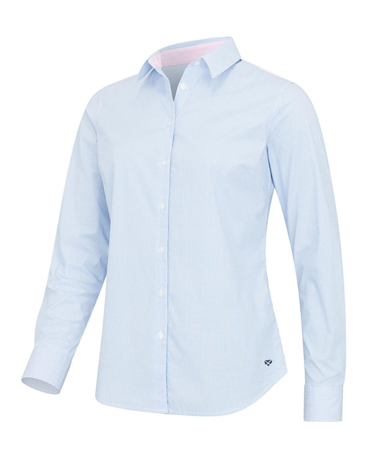 Hoggs of Fife Ingilston Ladies Stretch Stripe Shirt