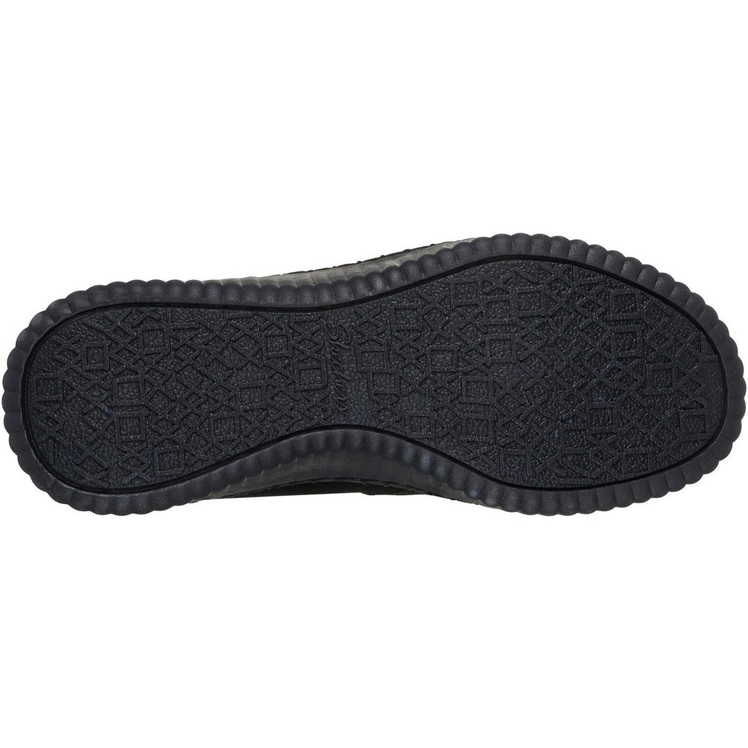 WILSHIRE BLVD FRESH ZIP Black Suede/Faux Fur
