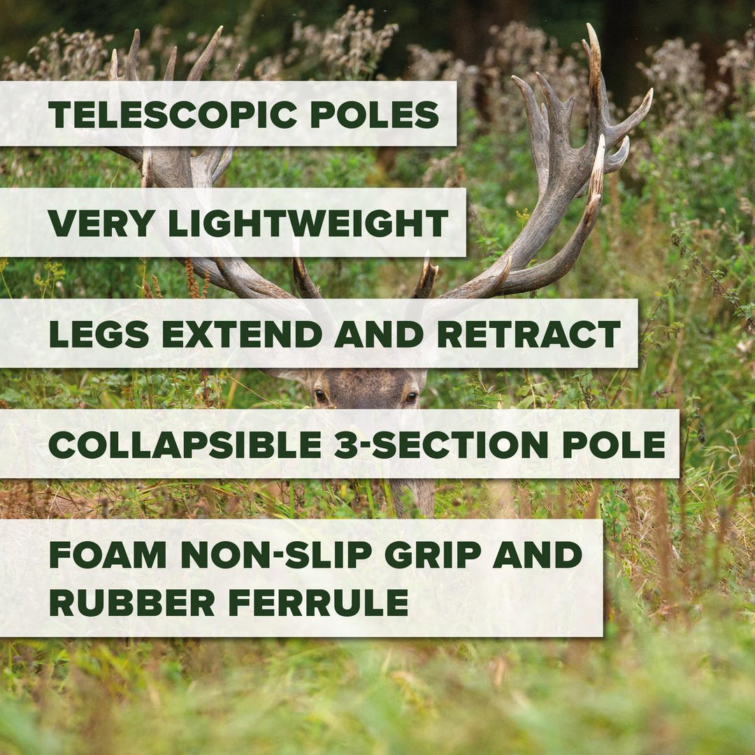 BushWear 3 Leg Shooting Stick for Amazon