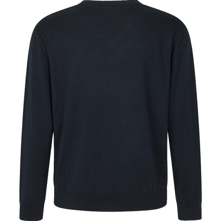 Seeland Pine V-Neck Pullover Dark Sapphire