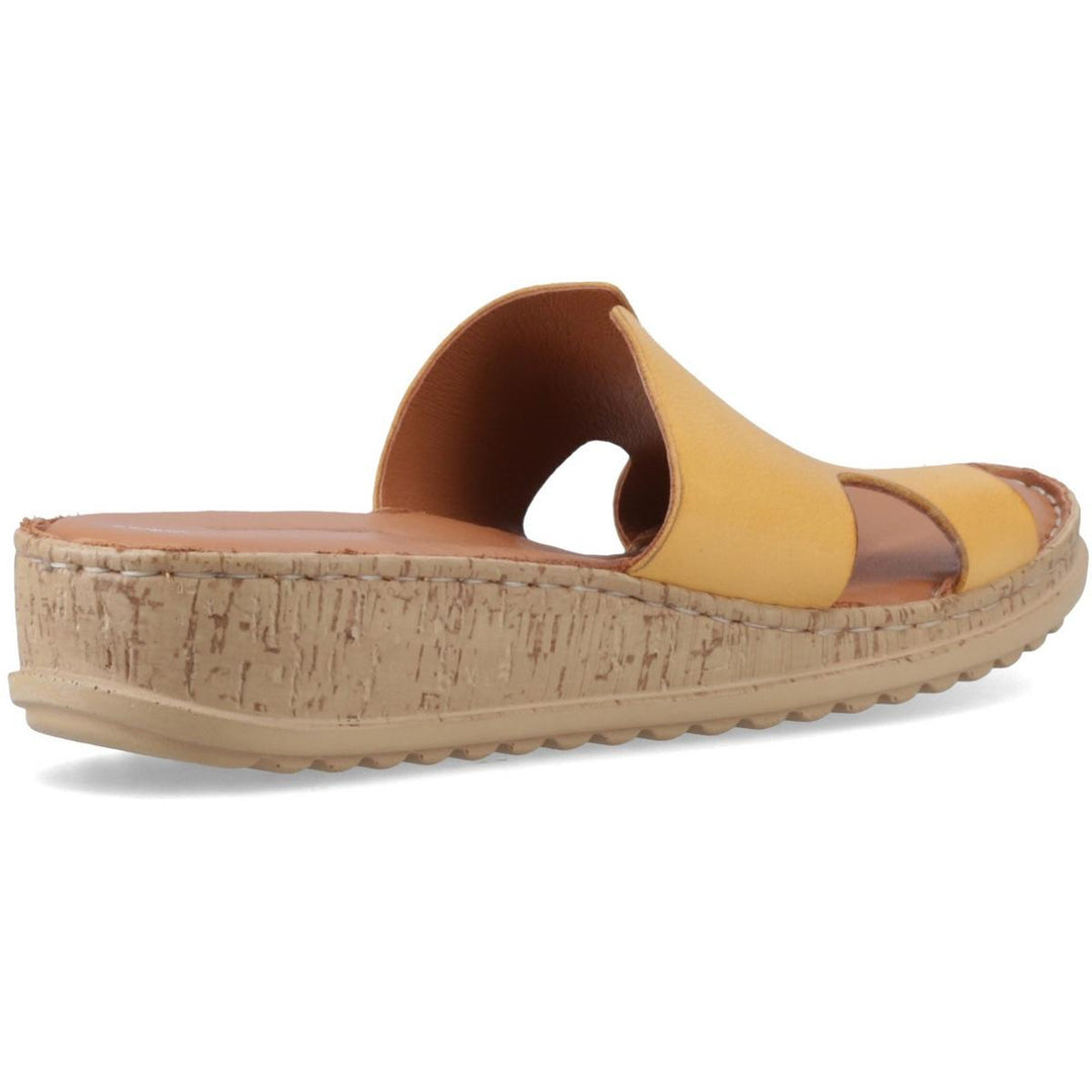 Hush Puppies Eloise Mule Sandal Mustard – view 2