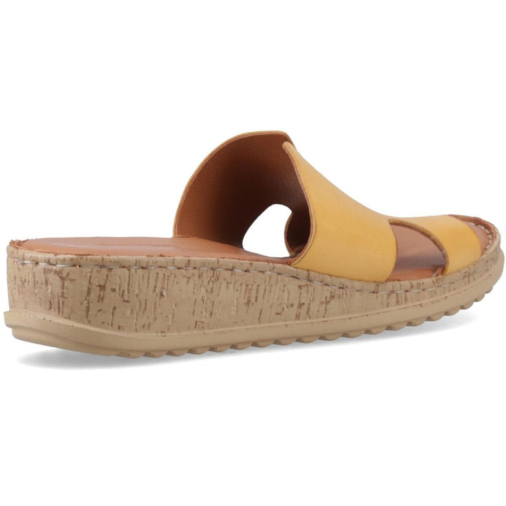 Hush Puppies Eloise Mule Sandal Mustard – view 2