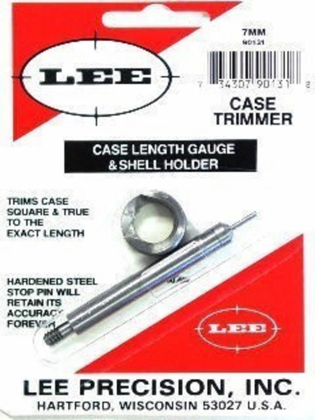 Lee Precision 7mm Rem Mag Case Length Gauge and Shell Holder
