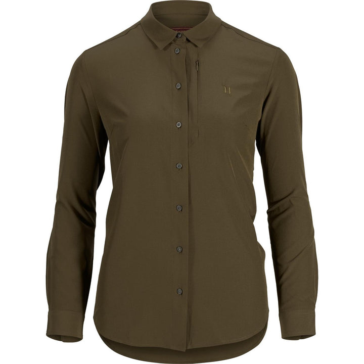 Trail L/S shirt Women Willow green