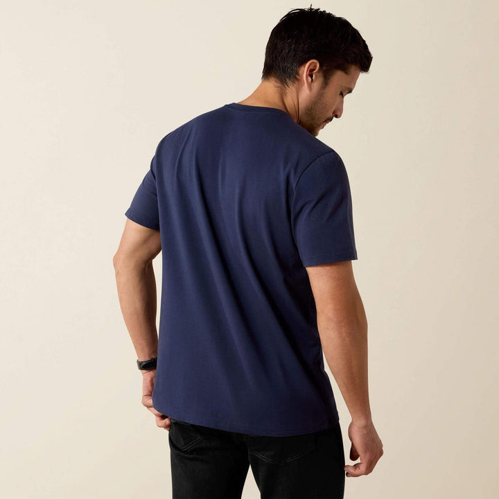 Ariat Mens Vertical Logo T-Shirt – view 2
