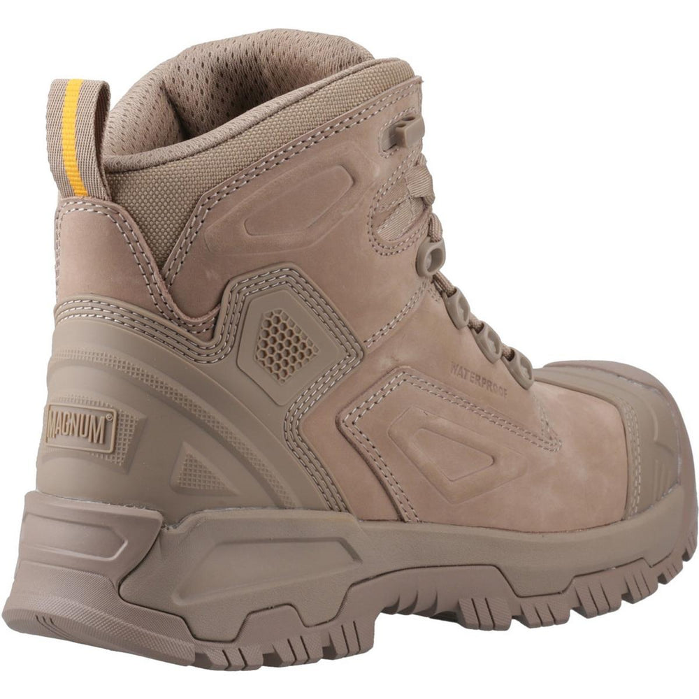 Magnum Highway 6" Waterproof Safety Footwear Nubuck Stone – view 2