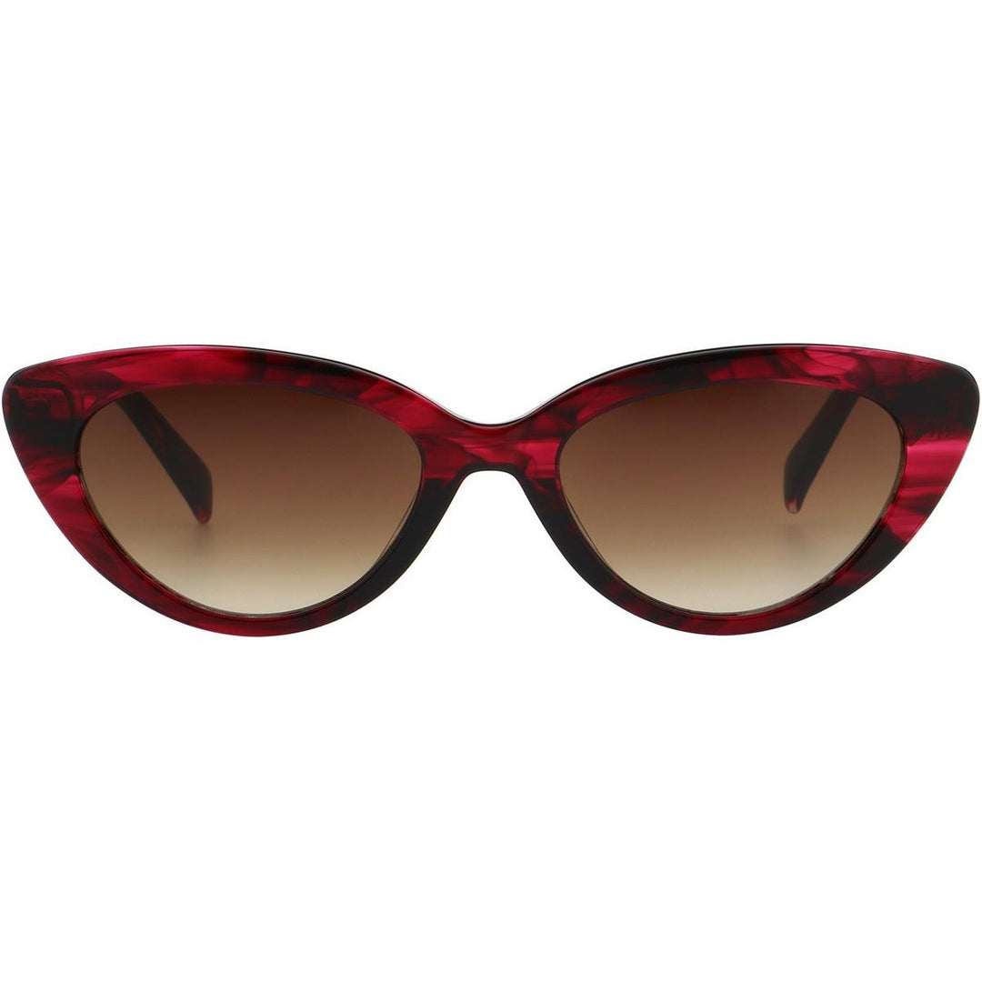KM506822053 Sunglasses Red Horn Ladies