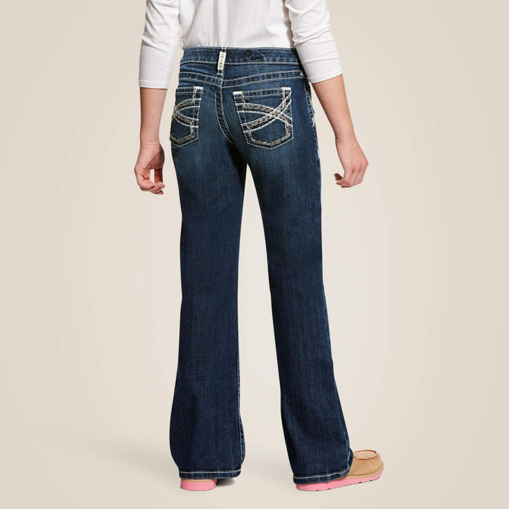 Ariat Girls Entwined Boot Cut Jeans – view 2