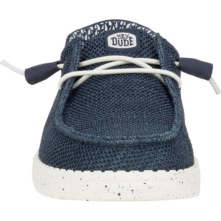 HEYDUDE Wendy Stretch Mesh Shoes Navy