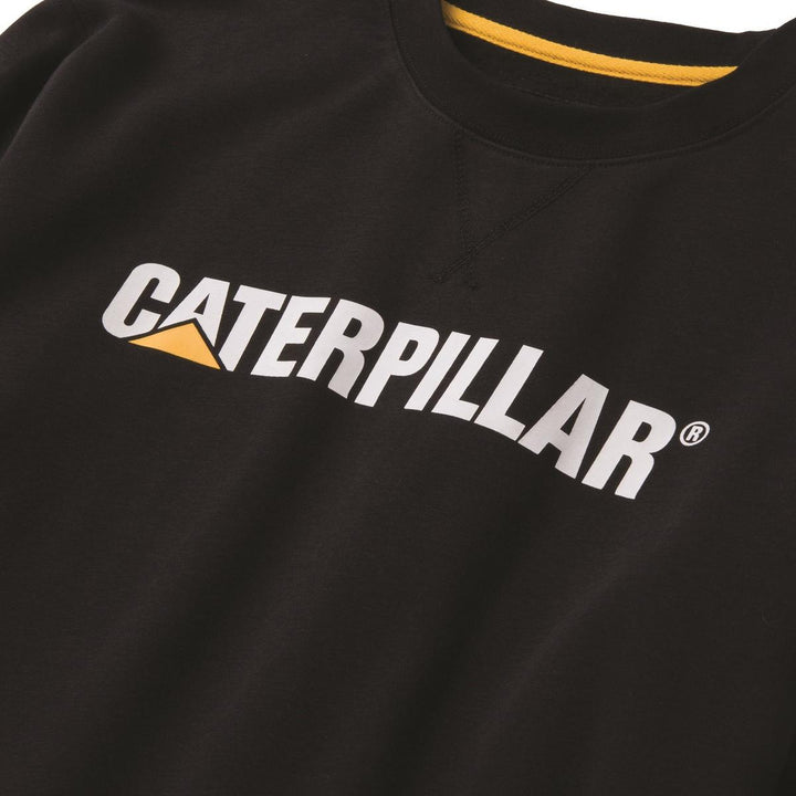 Caterpillar Midweight Crewneck Sweatshirt Black