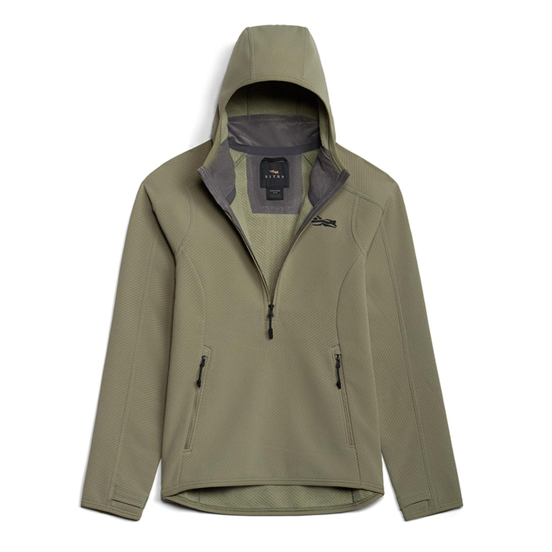 Sitka Women's Alpha Fleece Hoodie Dark Green Sage