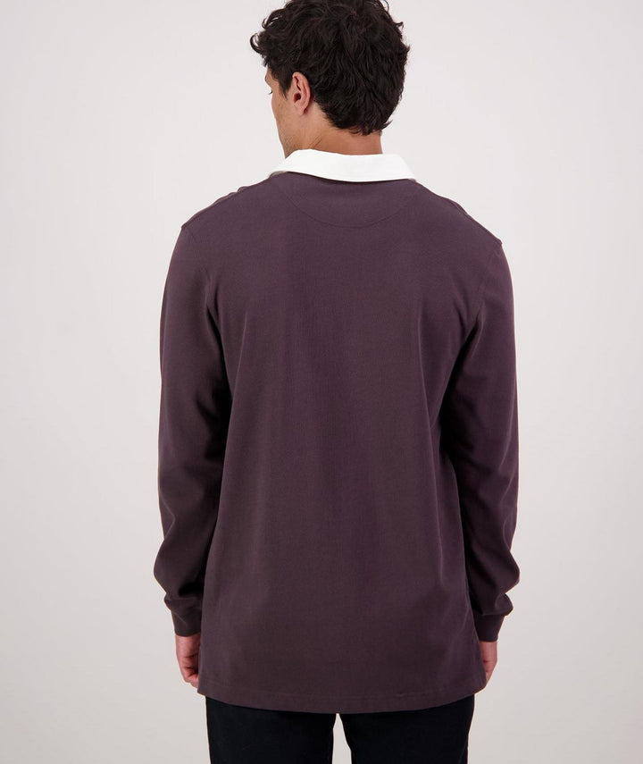 Swanndri Men's Fundamentals Long Sleeve Rugby Top