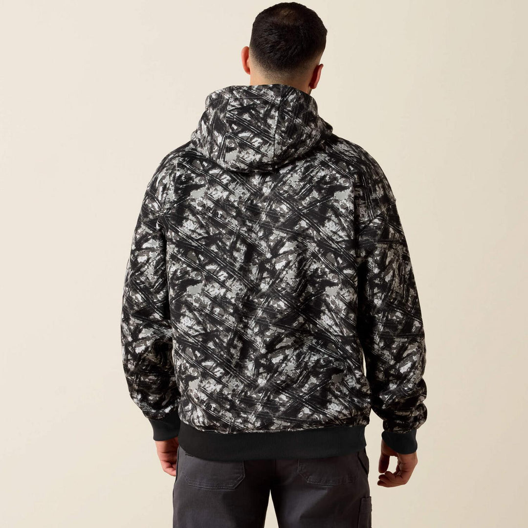 Ariat Mens Rebar Workman Graphic Hoodie – view 2