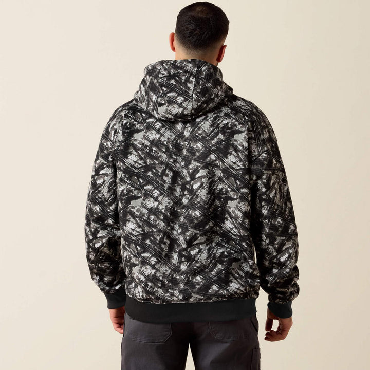 Ariat Mens Rebar Workman Graphic Hoodie – view 2