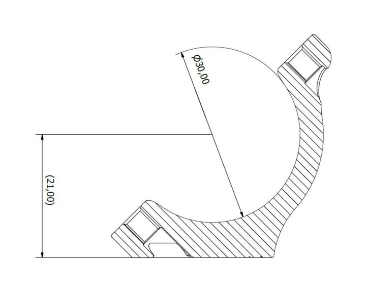 Spuhr HS30-21A 30mm Aesthetic Sako/Tikka Optilock Scope Rings