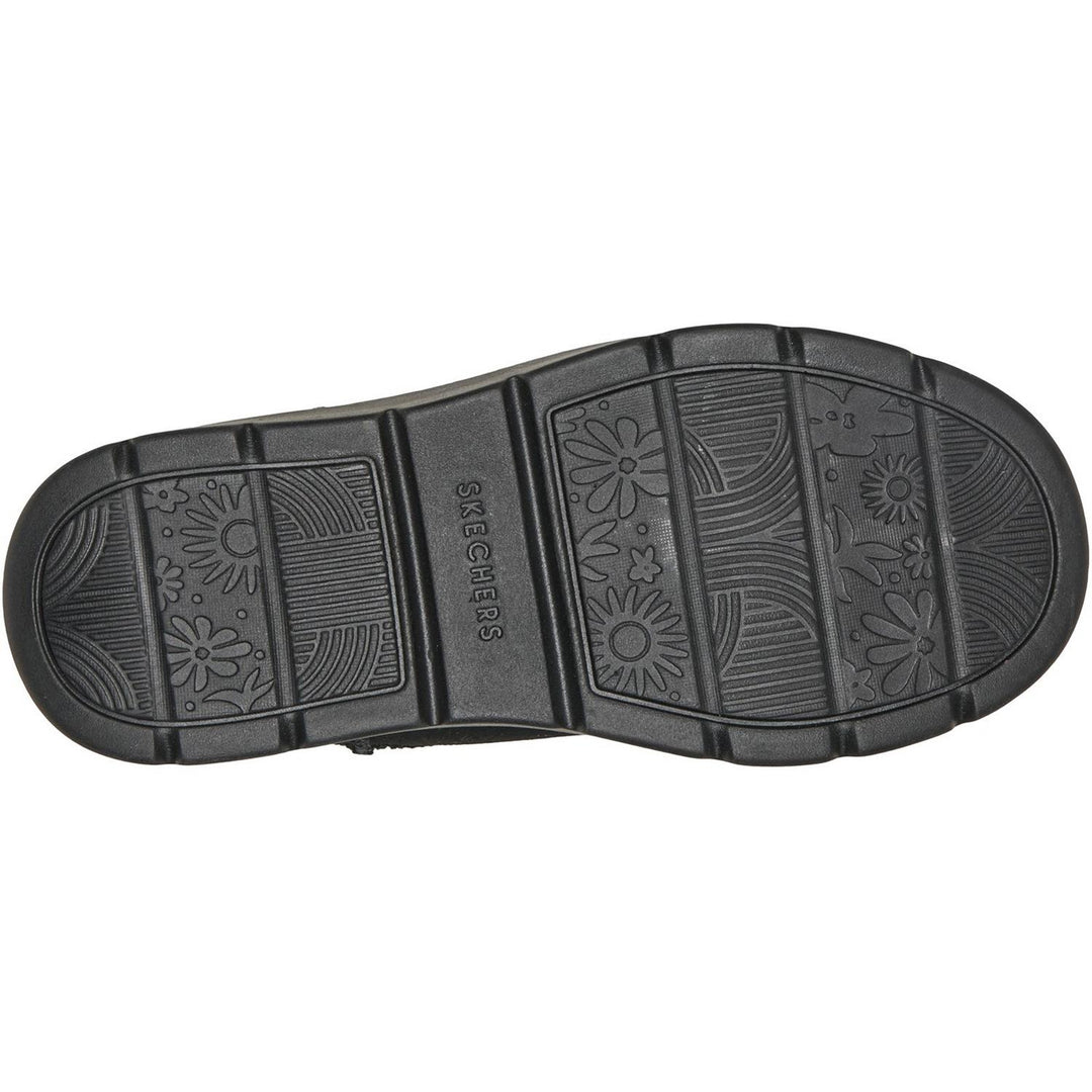 KEEPSAKES COZY COZY MINI Black Suede/Faux Fur