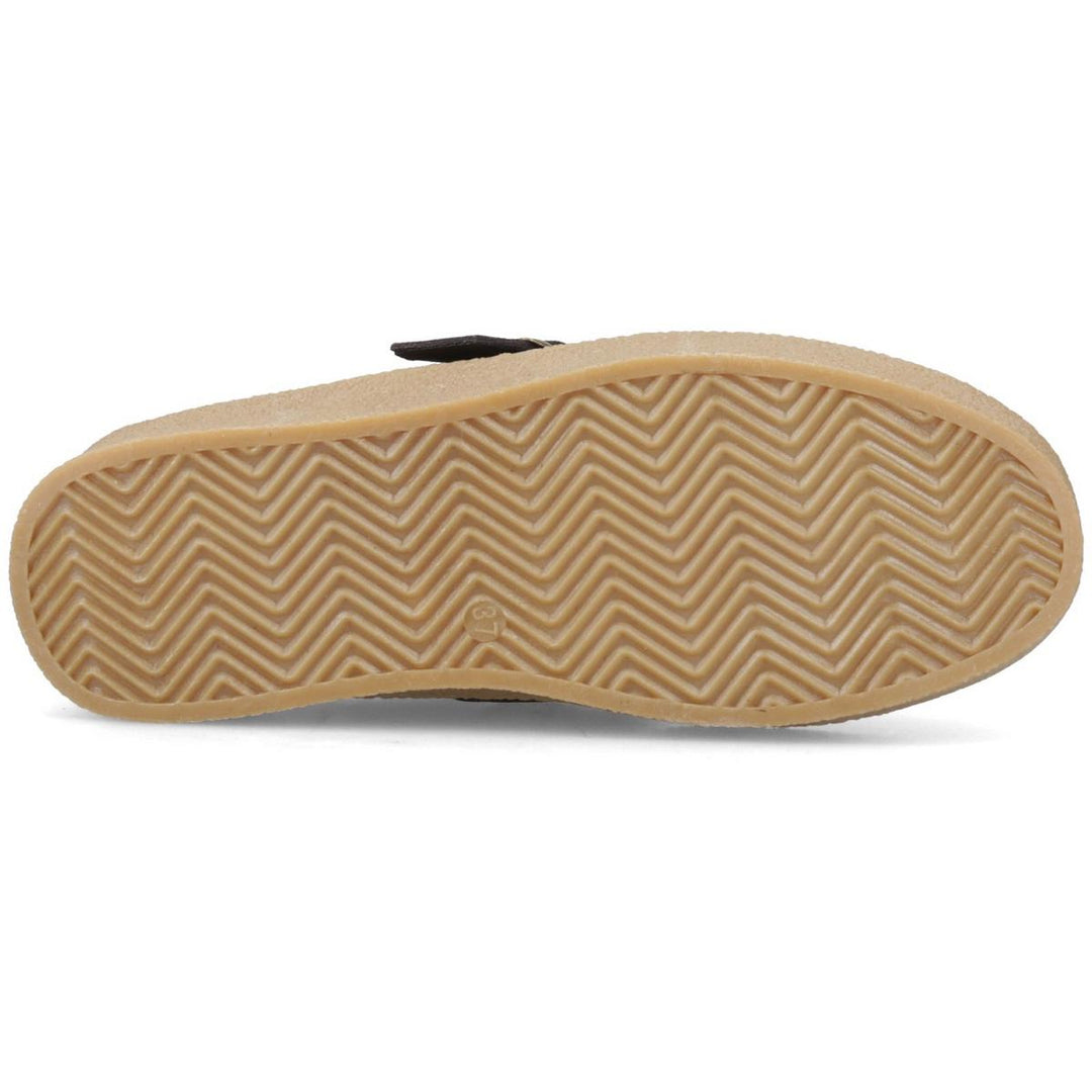 Hush Puppies Blanche Fur Mule Chocolate