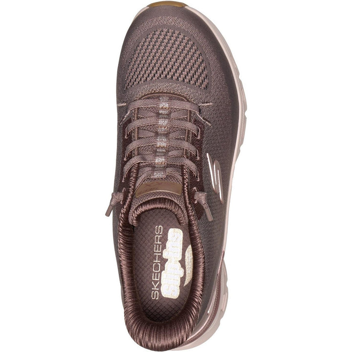 ARCH FIT GLIDE-STEP PRO GOLDEN PACE Brown Mesh/Gold Trim