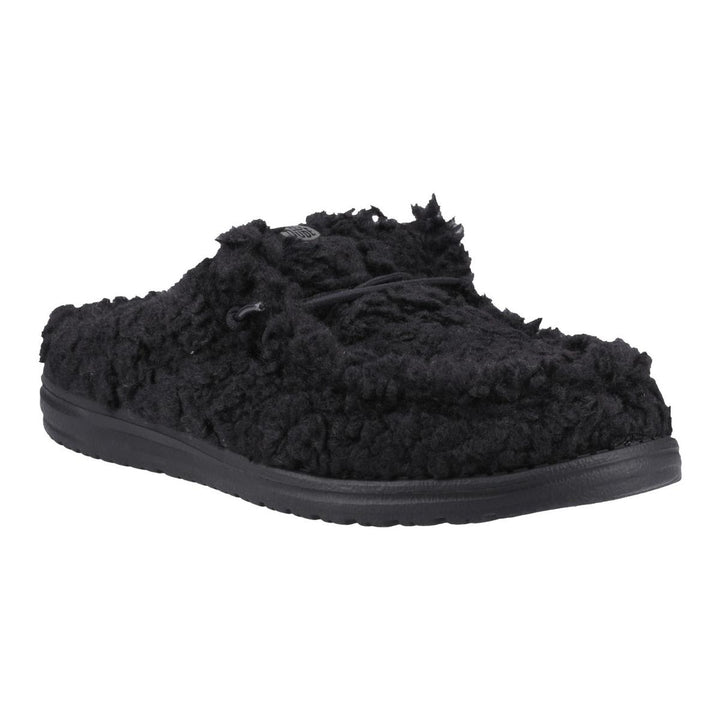 HEYDUDE Wally Slipper Black/Black