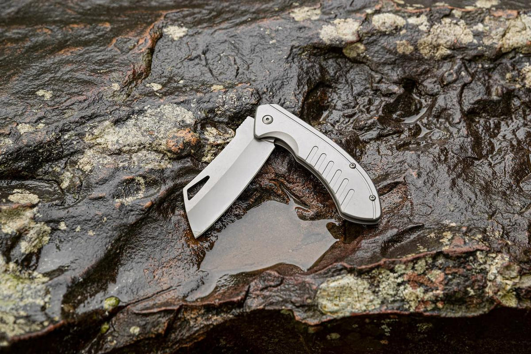 Smiths Cleaver Blade Folding Knife