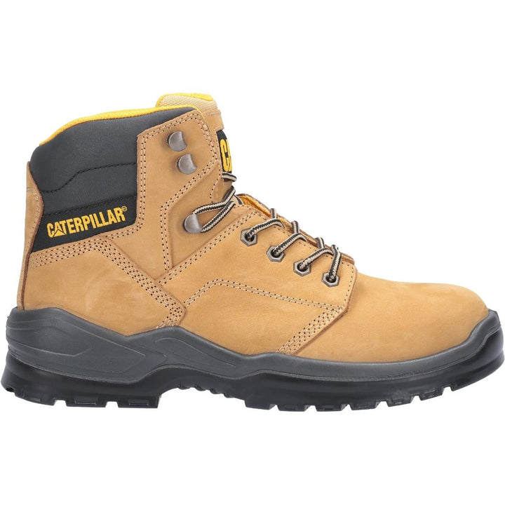 Caterpillar Striver Lace Up Injected Safety Boot Honey