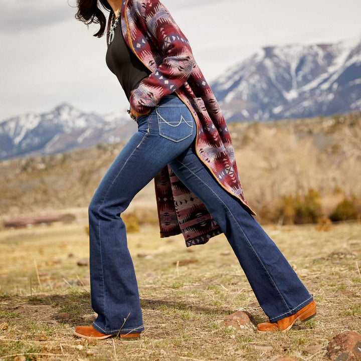 Ariat Ladies Ultra Stretch Perfect Rise Katie Flare Jean – view 3