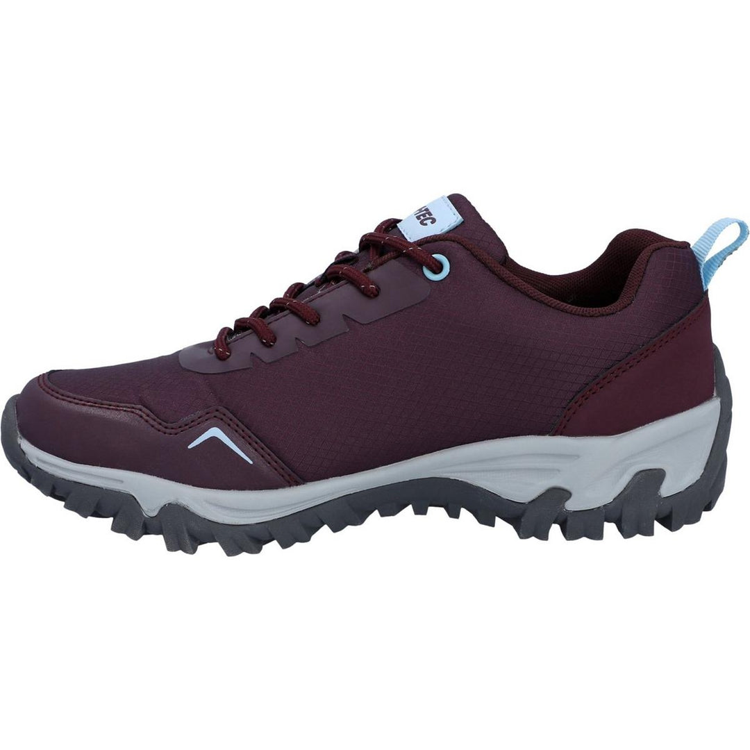 Hi-Tec JAGUAR WOMENS WP Trail Shoe Cherry/Moonstone