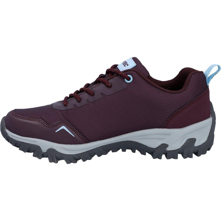 Hi-Tec JAGUAR WOMENS WP Trail Shoe Cherry/Moonstone