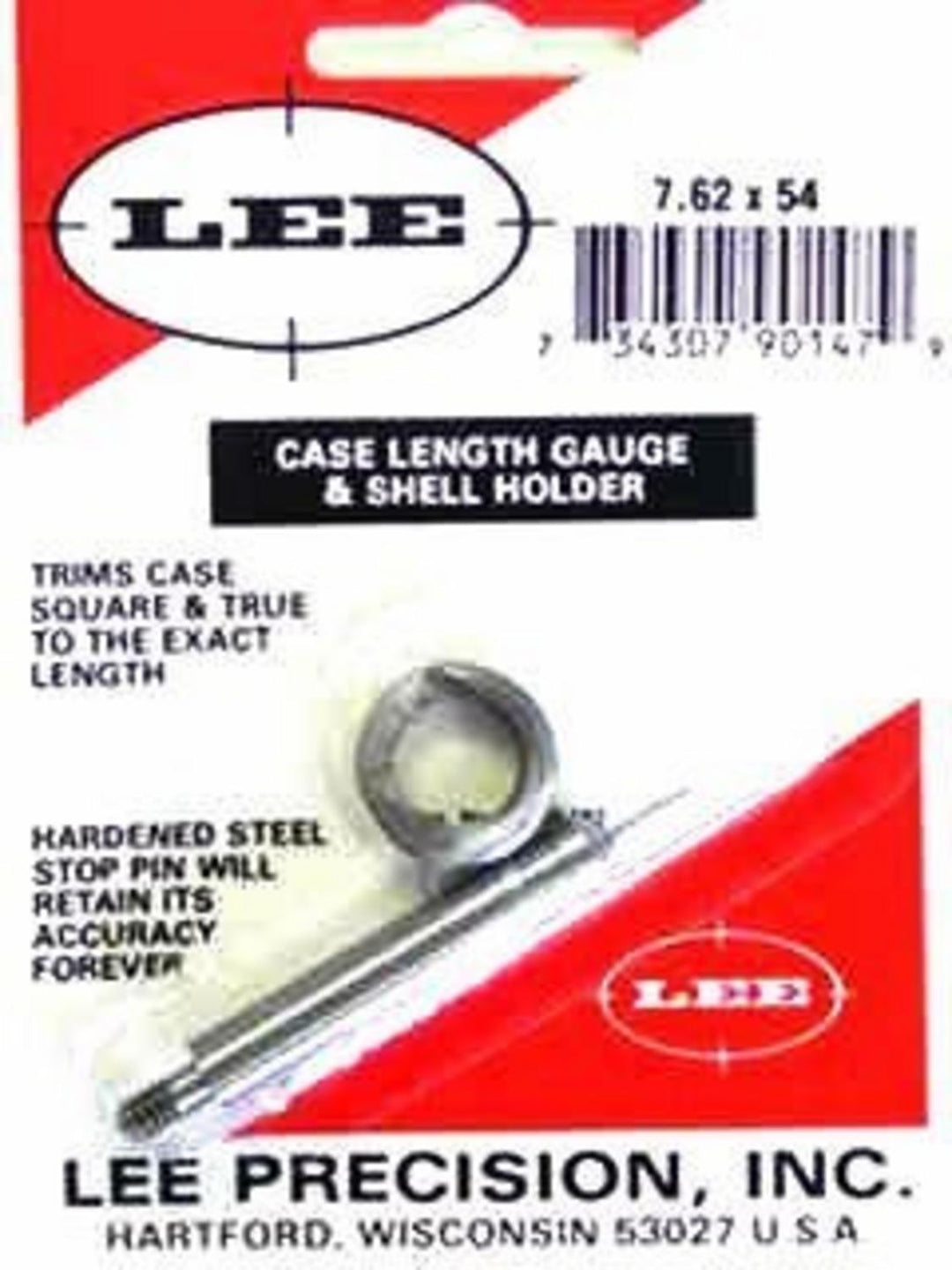 Lee Precision 7.62x54R Russian Case Length Gauge and Shell Holder