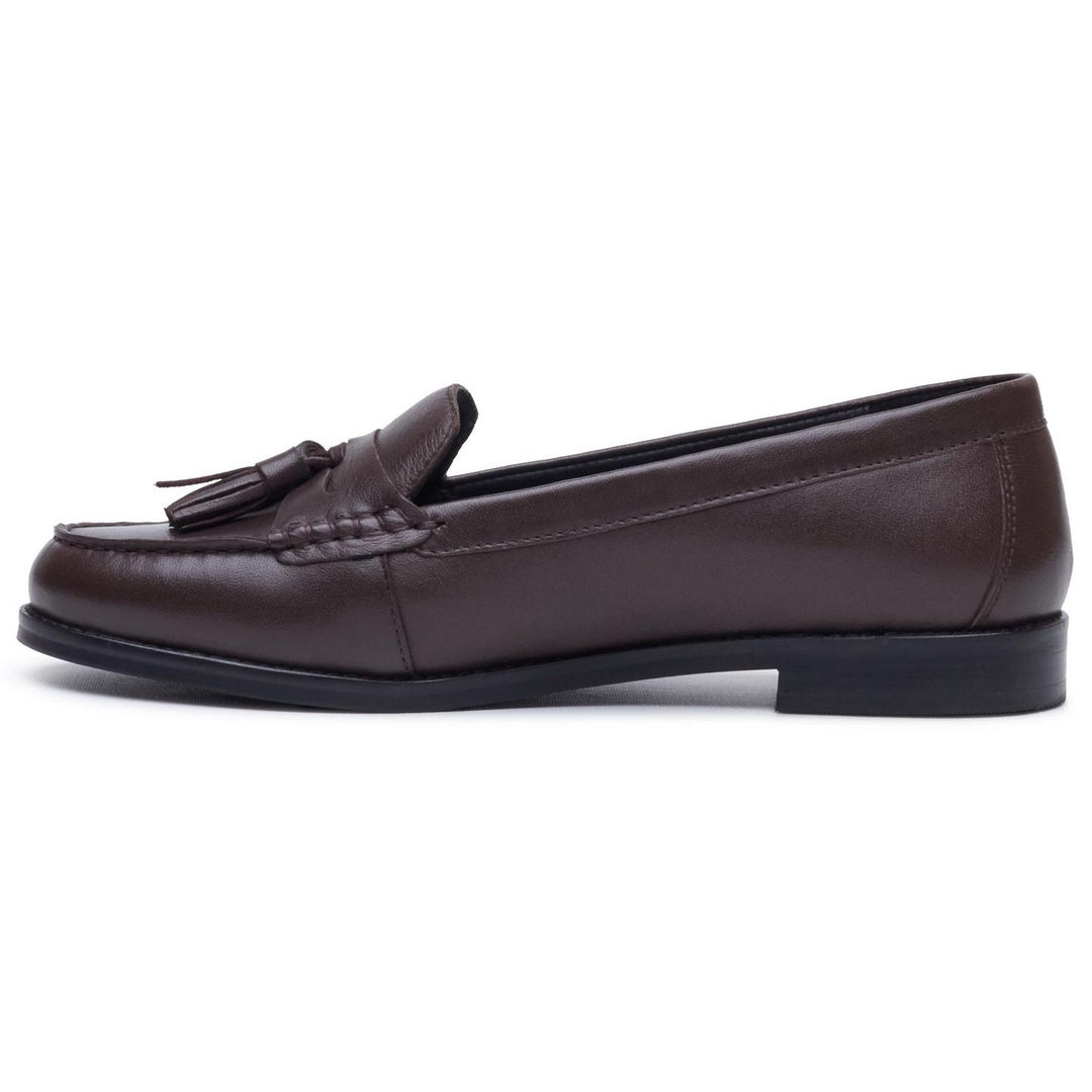 Connie Tassel Loafer Chocolate