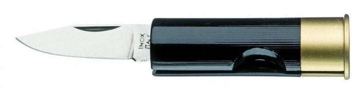 Antonini 12 Gauge Cartridge Black Slipjoint Pocket Knife