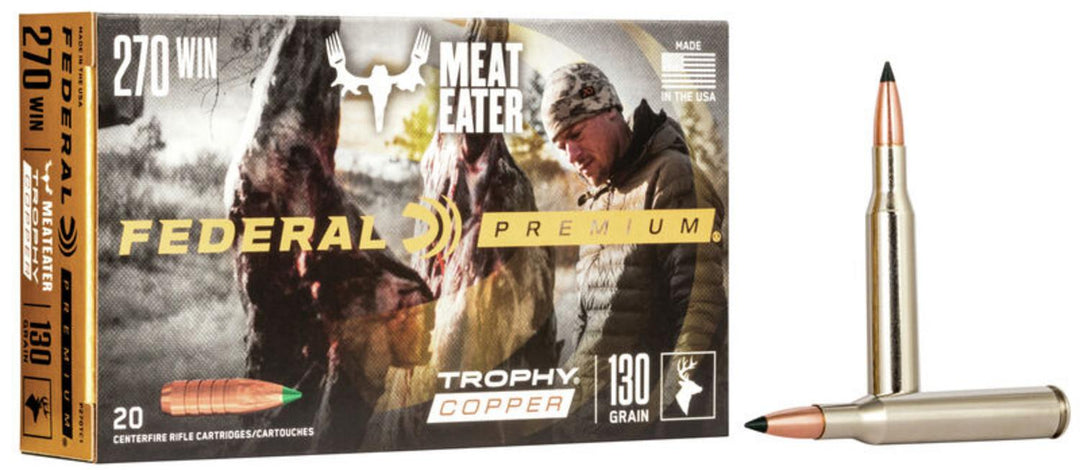 Federal LFA .270 Premium 130gr Trophy Copper Tipped (20pk)