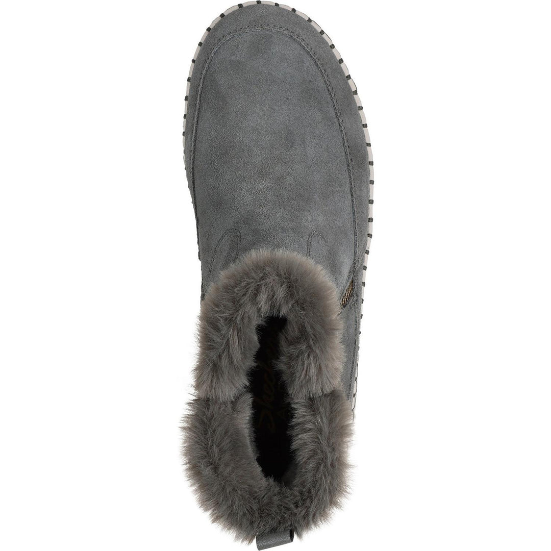 WILSHIRE BLVD FRESH ZIP Olive Suede/Faux Fur