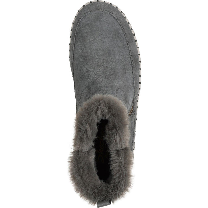 WILSHIRE BLVD FRESH ZIP Olive Suede/Faux Fur