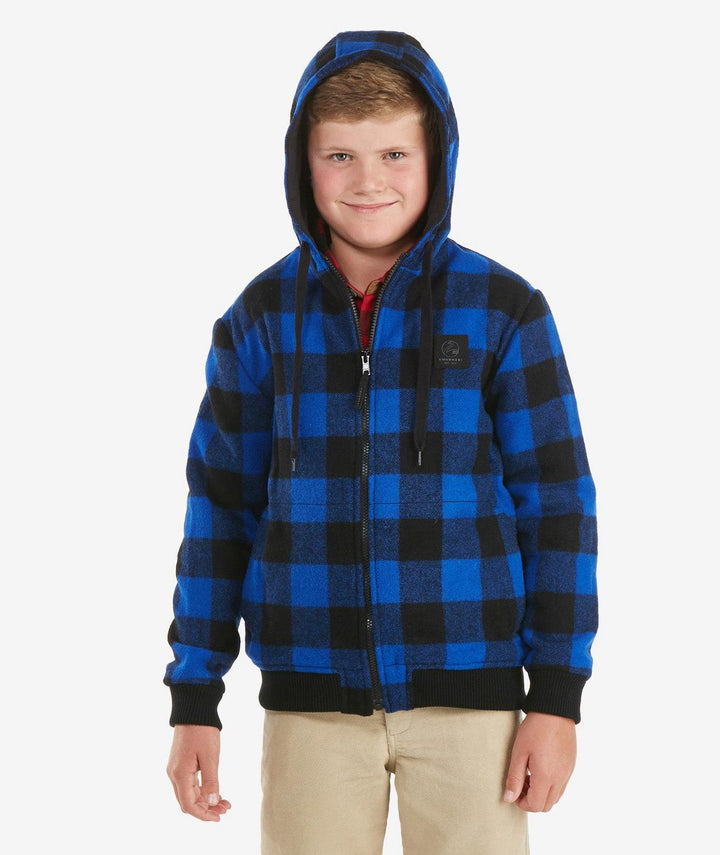 Swanndri Kids' Crooked River Wool Hoodie