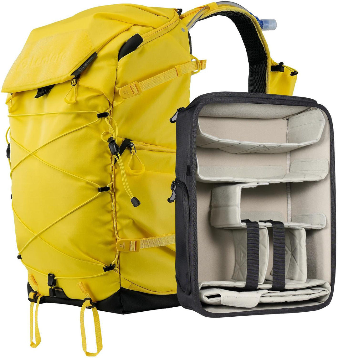 Leofoto Backup 35L Camera Backpack, Large Insert - Yellow