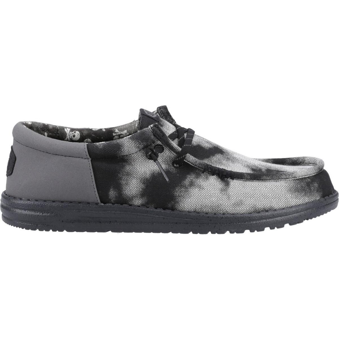 HEYDUDE Wally Funk Overdye Shoe Black/Granite