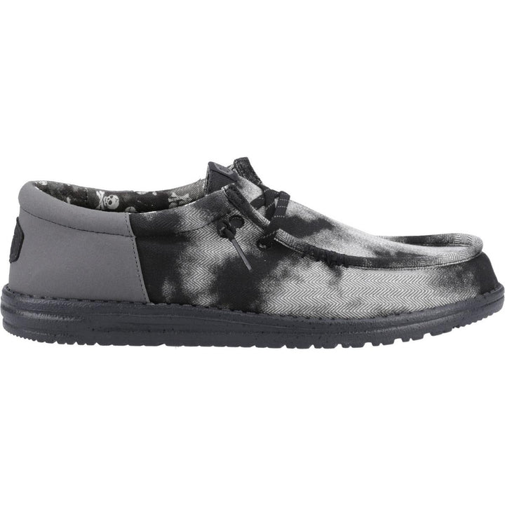HEYDUDE Wally Funk Overdye Shoe Black/Granite