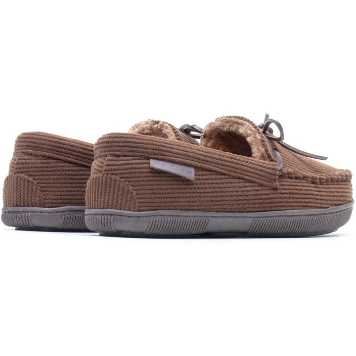 Ace Cord Slipper BROWN