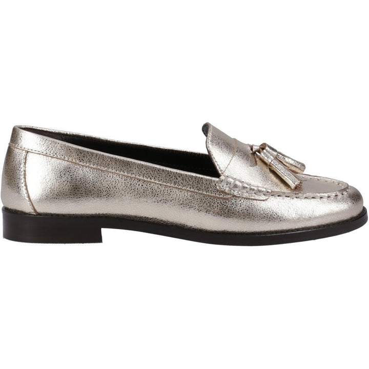 Connie Tassel Loafer Gold