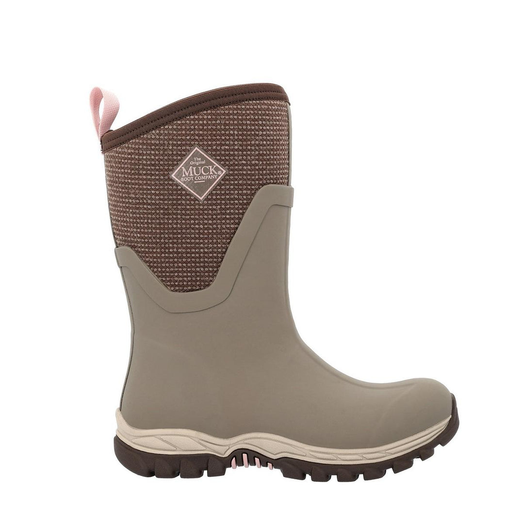 Muck Boots Arctic Sport Mid Wellington Boots Walnut