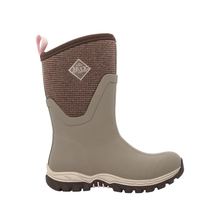 Muck Boots Arctic Sport Mid Wellington Boots Walnut