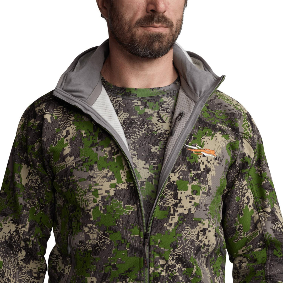 Sitka Alpha Fleece Hooded Jacket Optifade Cover