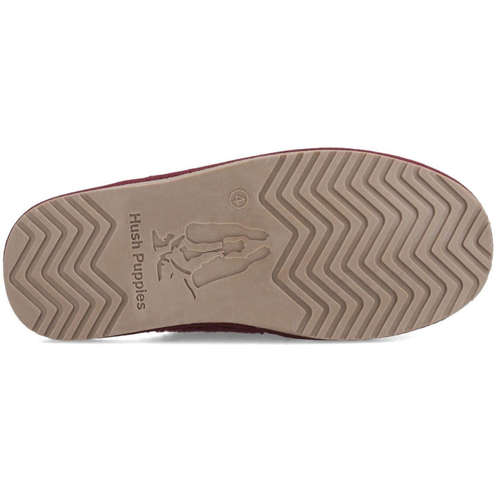 Arianna Mule Slippers Bordeaux