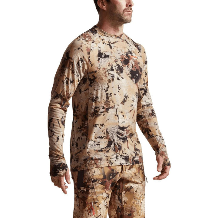 Sitka Core Merino 120 LS Crew Optifade Waterfowl