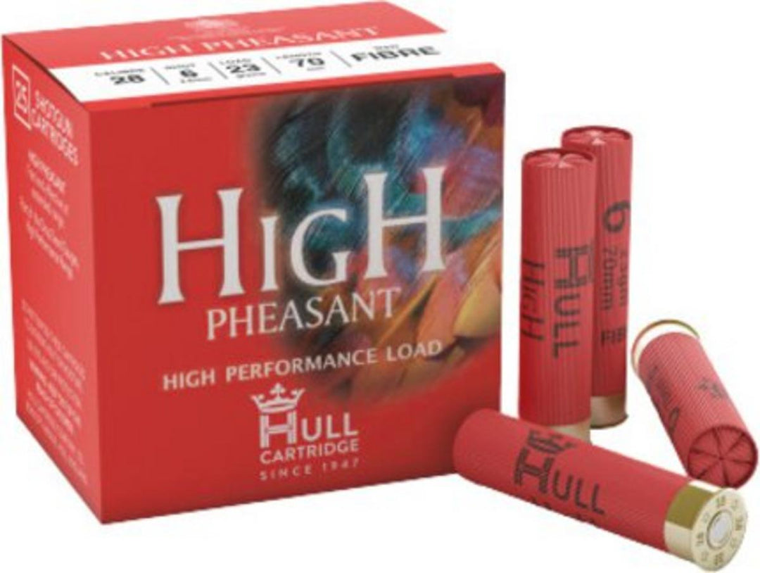 28b High Pheasant (70mm) 23gr Fibre Wad 6's 150ps