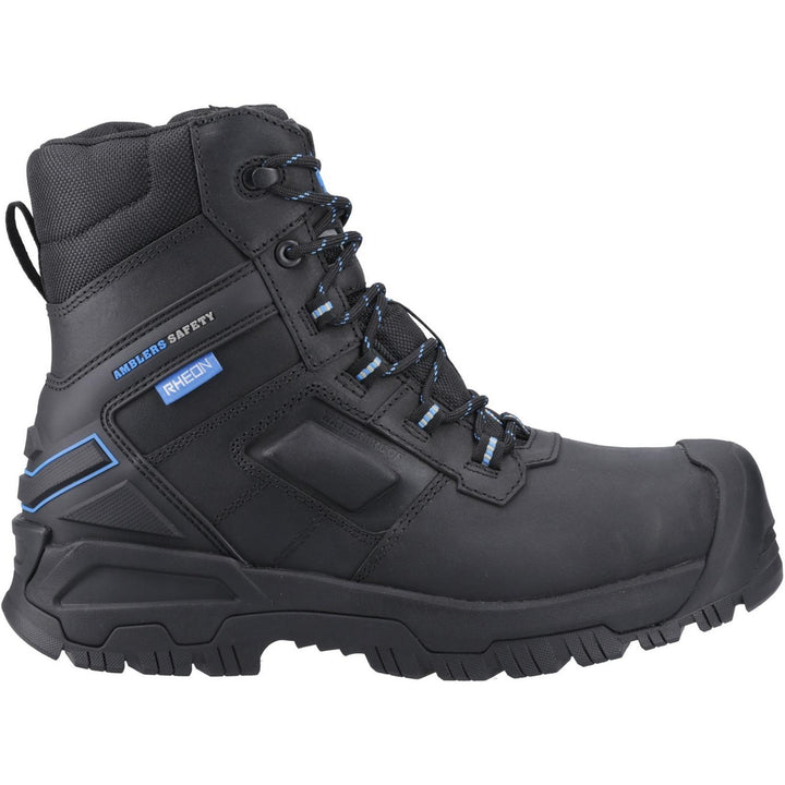 AS361C SALUS 8" RHEON MET BOOT BLACK