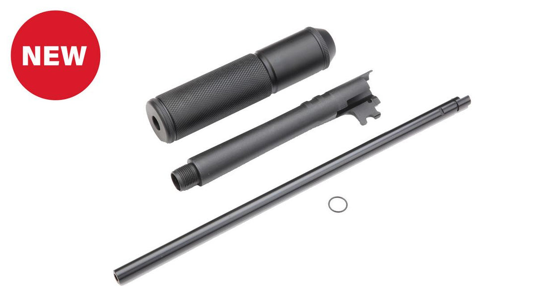 HICAPA Extended Barrel  Inner Barrel + Silencer Black